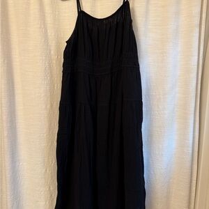 Old Navy Black Maxi Dress